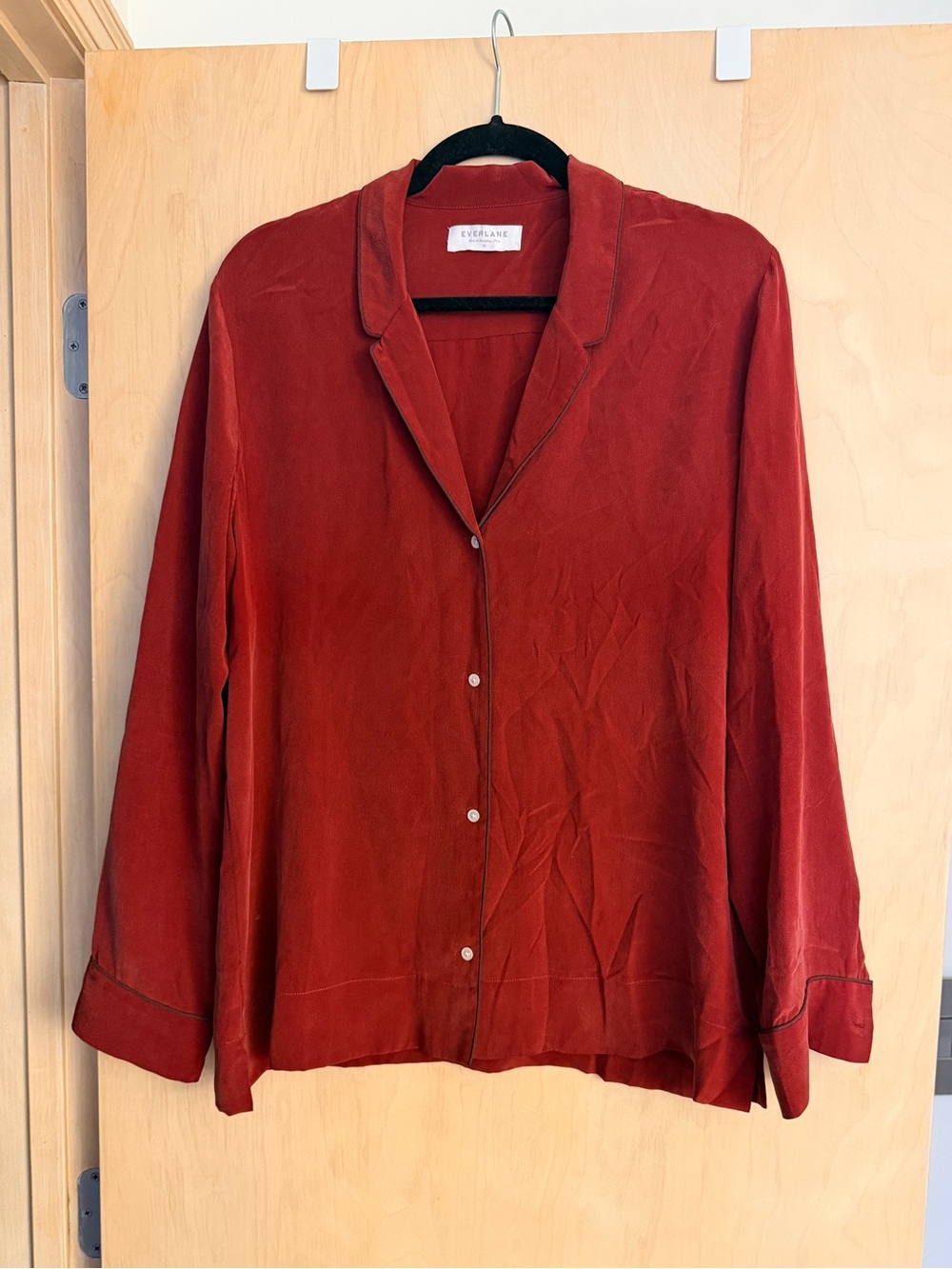 EVERLANE 100% SILK BLOUSE